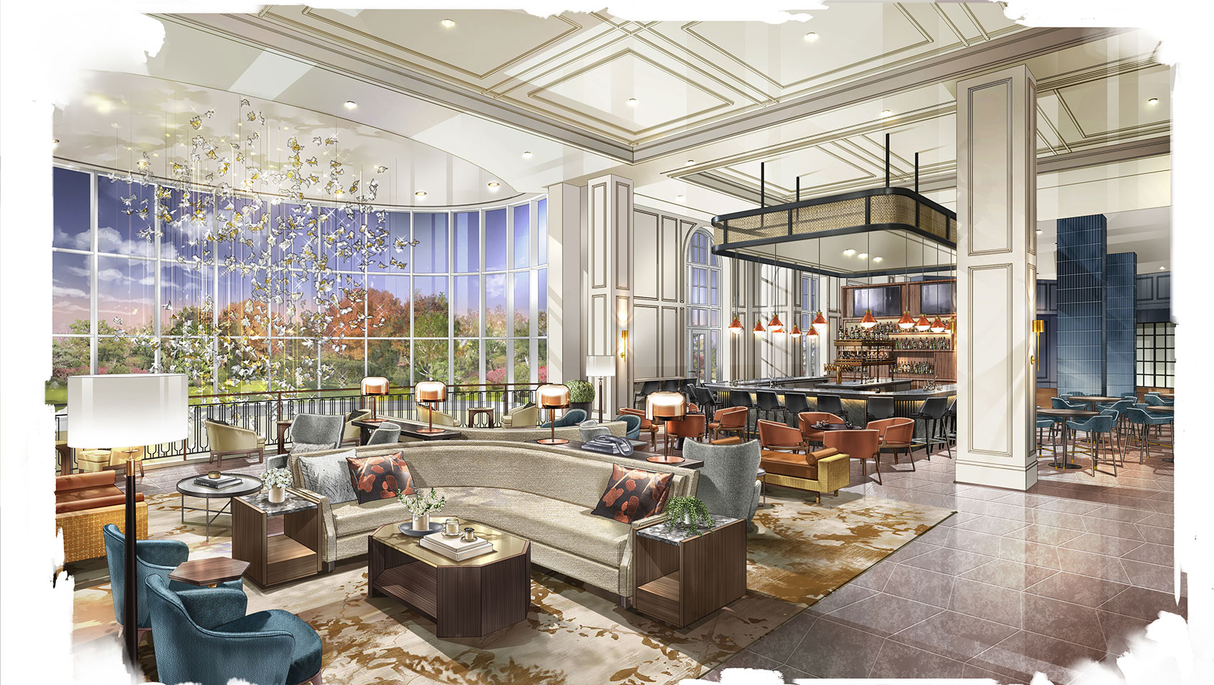 The Forum Hotel Lobby