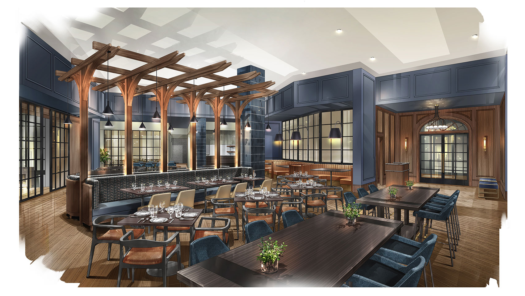 The Forum Hotel restaurant